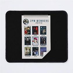 2pm Kpop Kdrama List Mouse Pad