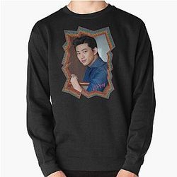 Ok Taecyeon 2PM Korean Kpop Retro Oil Paint Design Pullover Sweatshirt