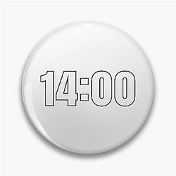 14 24 Hour Time 2pm Pin