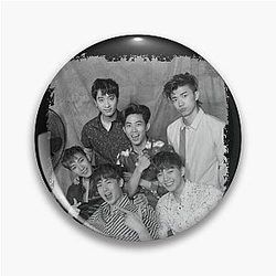 2PM Kpop Group Members Kpop RGB Color Design Pin