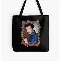 Ok Taecyeon 2PM Taecyeon Korean Kpop Retro Color Oil Paint Design Tote Bag