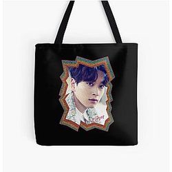 Hwang Chansung 2PM Chansung Korean Kpop Color Oil Paint Design Tote Bag