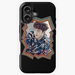 Nichkhun Buck Horvejkul 2PM Korean Kpop Retro Color Oil Paint Design iPhone Tough Case