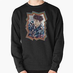 Nichkhun Buck Horvejkul 2PM Korean Kpop Retro Color Oil Paint Design Pullover Sweatshirt