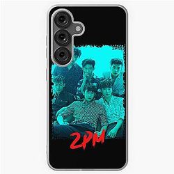 2PM Kpop Group Members Blue RGB Samsung Galaxy Soft Case
