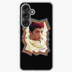 Jang Wooyoung 2PM Korean Kpop Retro Oil Paint Design Samsung Galaxy Soft Case
