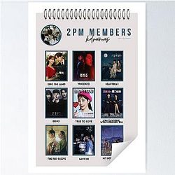 2pm Kpop Kdrama List Poster