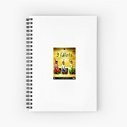 3 Idiots The Best Comedy Movie 3 Idiots Notebook