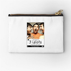 3 Idiots Always Humorous Always Inspiring 3 Idiots Zipper Pouches