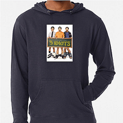 3 Idiots No Limits Just Education 3 Idiots Hoodies