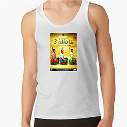3 Idiots The Best Comedy Movie 3 Idiots Tank Tops