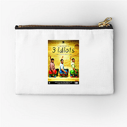 3 Idiots The Best Comedy Movie 3 Idiots Zipper Pouches