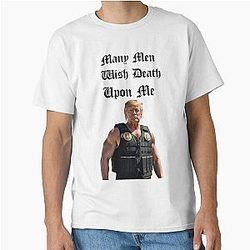 Trump 50 Cent Herren Klassisches T-Shirt
