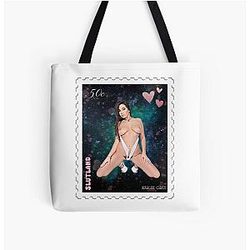Karlee Grey 50 Cent Bolsa de algodón