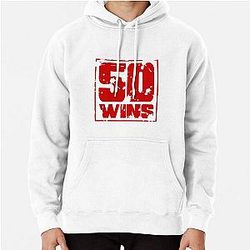 50 vincite Mayweather Cente Parody Design Pullover Hoodie