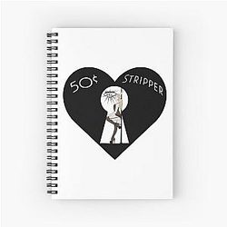 50 cent stripper notebook
