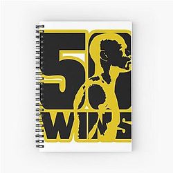 50 Cent Mayweather Money Cent Parody Design Spiral Notebook