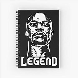 50 Cent Mayweather Money Cent Parody Design Spiral Notebook