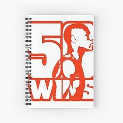 50 Cent Mayweather Cent Parody Design Spiral Notebook