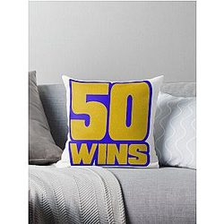 50 vitórias Mayweather Travesseiro de linha de design de dinheiro