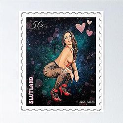 Jynx Maze 50 Cent Stamp Poster