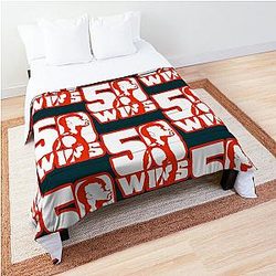 50 Cent Mayweather Money Comforter Design Parody 50 Cent