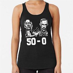 50 Cent Mayweather Money Cent Parody Racerback Tank Top