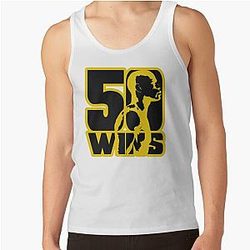 50 Cent Mayweather Parody Design Tank Top