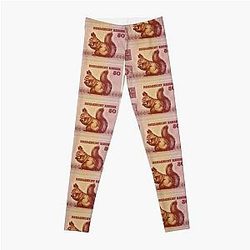 Belarusian Banknote 1992 50 Cents Leggings