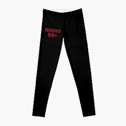 Kisses 50 Cent Valentines Day Funny Leggings