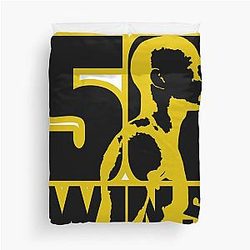 50 Cent Mayweather Money Design 50 Cent Parody Duvet Cover