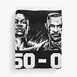 50 Cent Mayweather Parody Design Duvet Cover