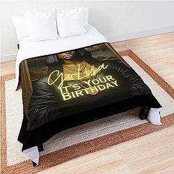 50 Cent In da club Mona Lisa Comforter