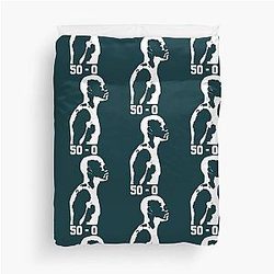 50 Wins Mayweather Money 50 Cent Parody Design Duvet Cover