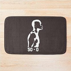50 Wins Mayweather Money 50 Cent Parody Design Bath Mat
