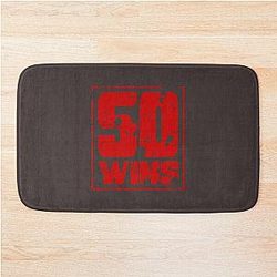 50 Wins Mayweather Money 50 Cent Parody Design Bath Mat