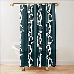 50 Wins Mayweather Money 50 Cent Parody Design Shower Curtain