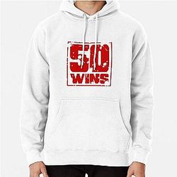50 Wins Mayweather Money 50 Cent Parody Design Pullover Hoodie
