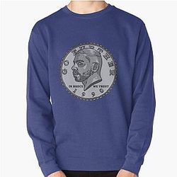 Bruce Jackson "50 Cent Coin" Pullover Sweatshirt