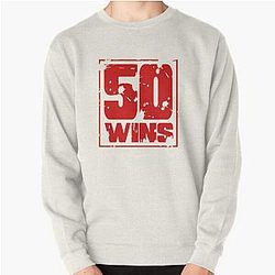 50 Wins Mayweather Money 50 Cent Parody Design Pullover Sweatshirt