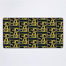 50 Wins Mayweather Money 50 Cent Parody Design Desk Mat