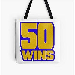 50 Wins Mayweather Money 50 Cent Parody Design All Over Print Tote Bag