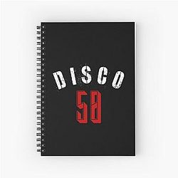 50 Cent Disco Inferno Spiral Notebook