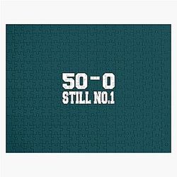 50 Wins Mayweather Money 50 Cent Parody Design Jigsaw Puzzle
