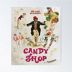 50 Cent Candy  Poster