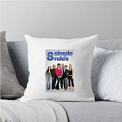 8 Simple Rules is a sitcom 8 Simple Rules Pillows Cover