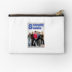 8 Simple Rules is a sitcom 8 Simple Rules Zipper Pouches