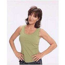 8 Simple Rules 8x10 Photo Katey Sagal/Cate Hennessy Pale Green Tank Top So Pretty