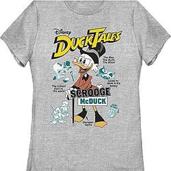 Womens Scrooge McDuck The Man The Myth The Miser DuckTales Shirt Official Merch 90S3003