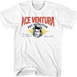 Business Card Ace Ventura T-Shirt Official Merch 90S3003